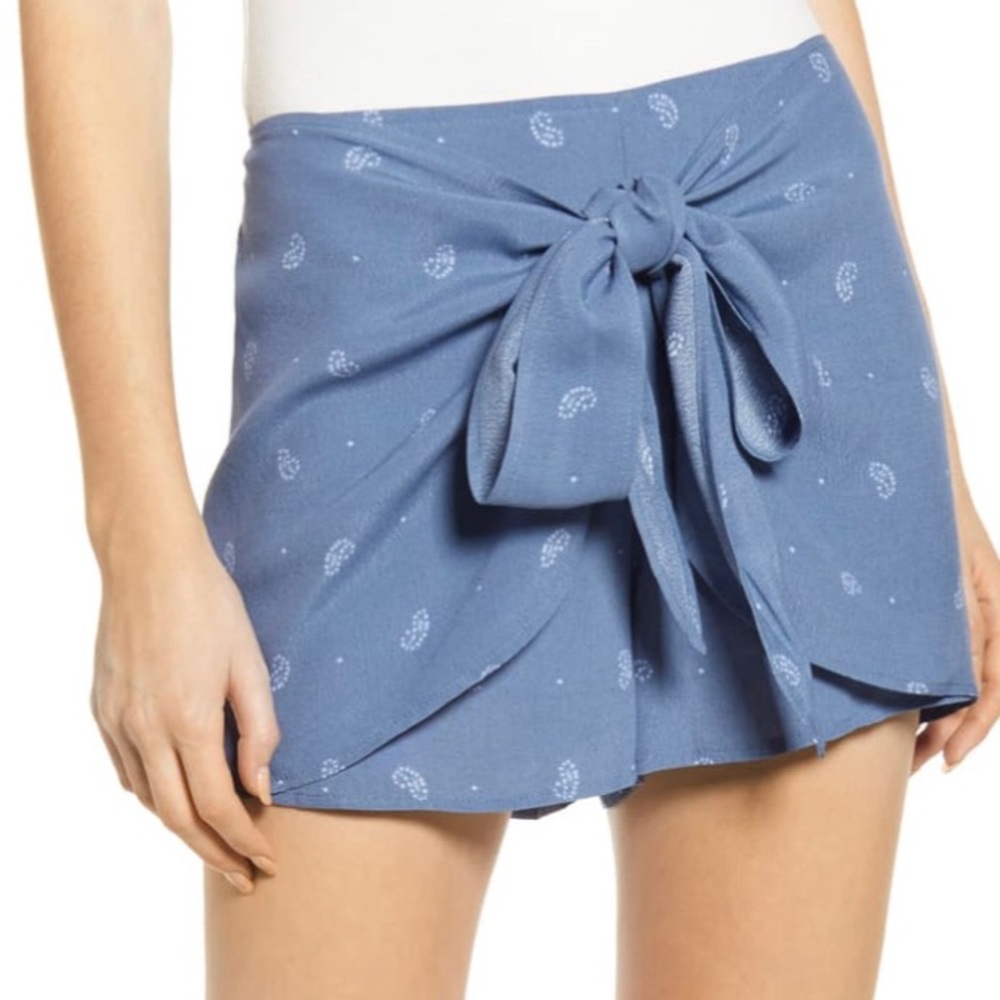 Bishop + Young Tie Front Shorts